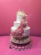 Дизайн свадебного торта 12068 (цена за кг)